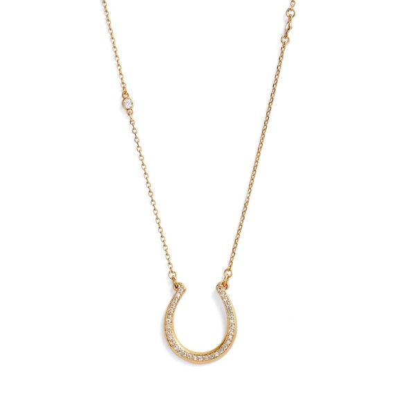 KATE SPADE • Wild Ones Horseshoe Necklace - Picture 4 of 8